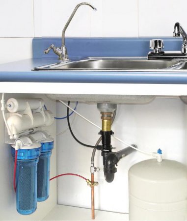 Встановлення фільтра для води під мийку своїми руками: схема