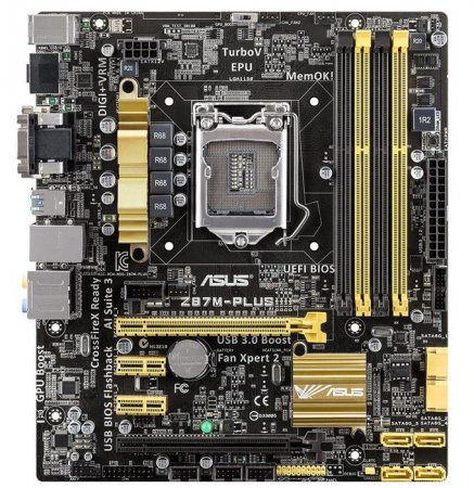 ASUS Z87M-Plus:   