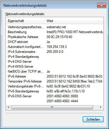  IPv6:   Windows-