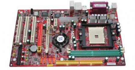 MSI N1996: відмінна материнська плата для складання комп'ютера на базі Socket 754 і процесорів AMD