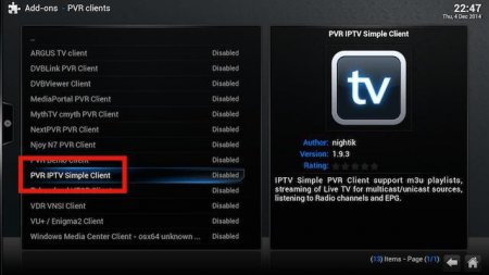 IPTV Kodi .   