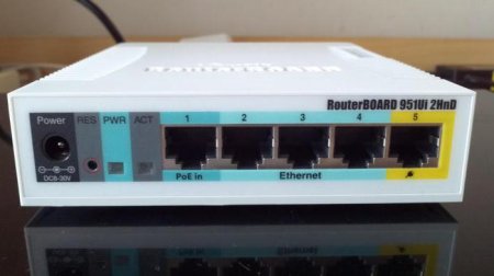 MikroTik, WiFi: . MikroTik RB2011UAS-2HnD-IN:  WiFi. MikroTik RB951G-2HnD:  WiFi