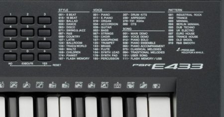  PSR-E433 Yamaha: ,   
