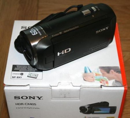 Sony HDR-CX405:    