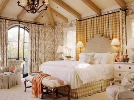 Як оформити дизайн спальні в стилі прованс своїми руками? Поради