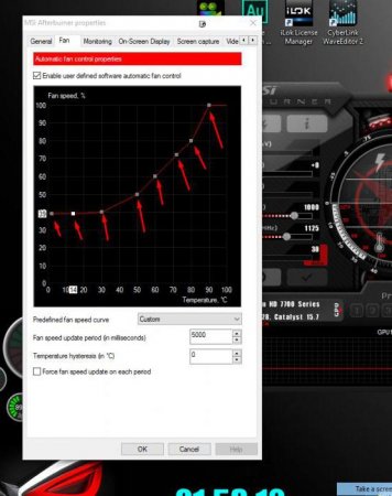  MSI Afterburner: ,   