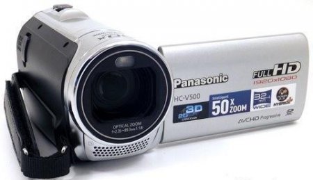 ³ Panasonic HC-V500:  