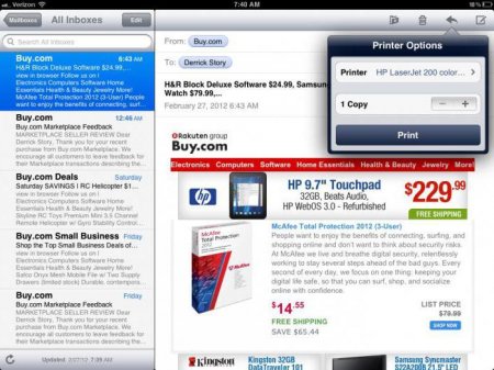 AirPrint:       