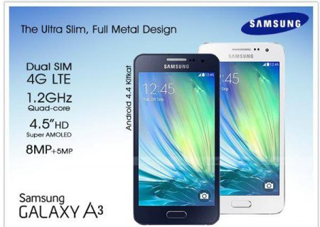  Samsung Galaxy A3 SM-A300F:  ,  