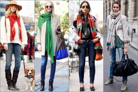 Як красиво зав'язати шарф на куртці: кращі способи