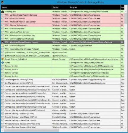 Windows Firewall Control: , 