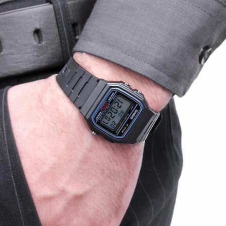   Casio F-91W: , ,  