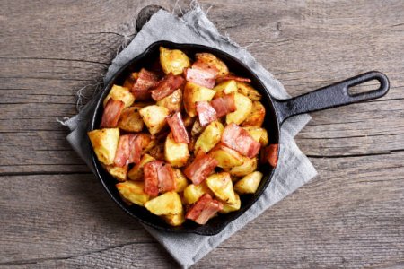 Смажена картопля з салом: рецепт з фото