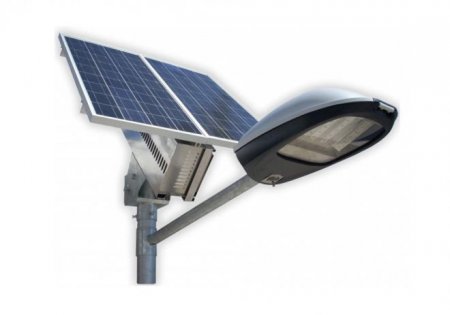 Світлодіодні ліхтарі вуличного освітлення на сонячних батареях, з датчиком руху, настінні і консольні
