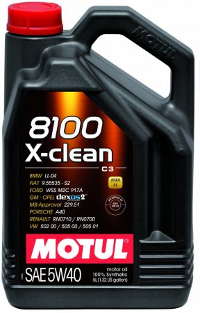  Motul 8100 X-clean 5w40: , 