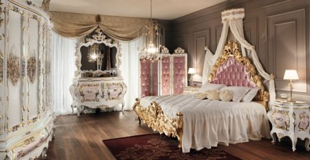 Ліжка в стилі бароко: особливості, важливі деталі