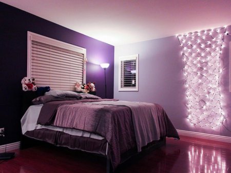 Фіолетова кімната: поєднання кольорів в інтер'єрі, поради при виборі шпалер, фото