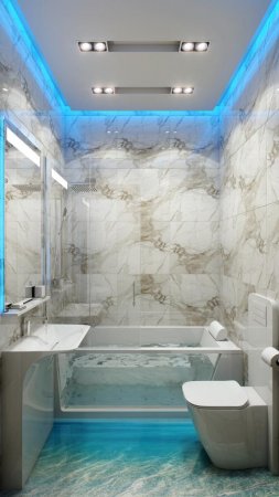 Світло у ванній: планування, види освітлення, модні ідеї та поради по дизайну з фото